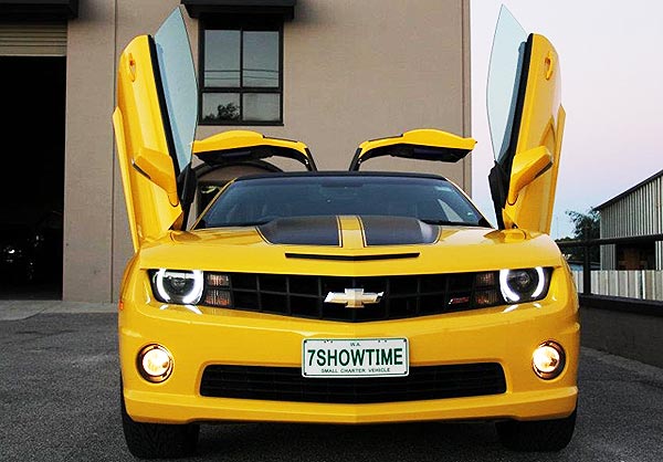 Chevrolet Camaro Yellow And Black