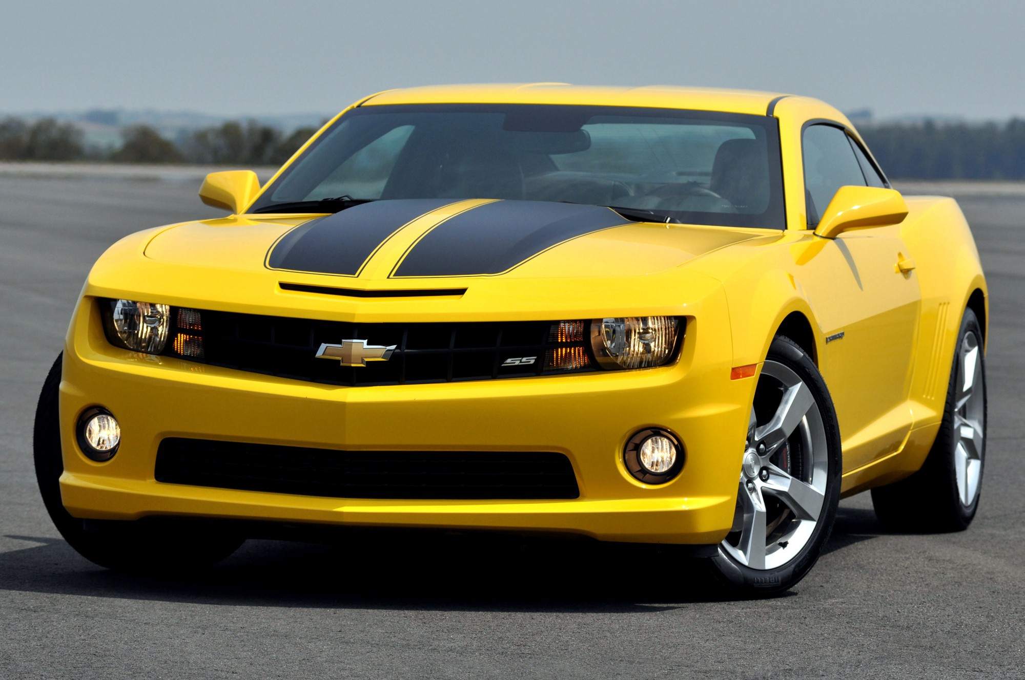 Chevrolet Camaro Yellow And Black