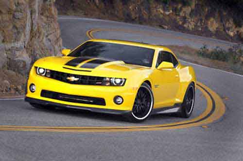 Chevrolet Camaro Yellow And Black