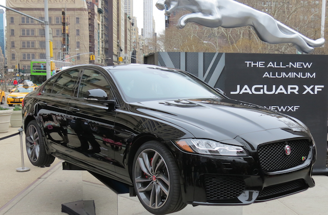 2016 Jaguar Xf black